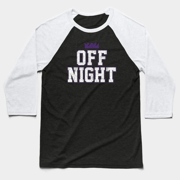 Off Night - Davion Mitchell Baseball T-Shirt by huckblade